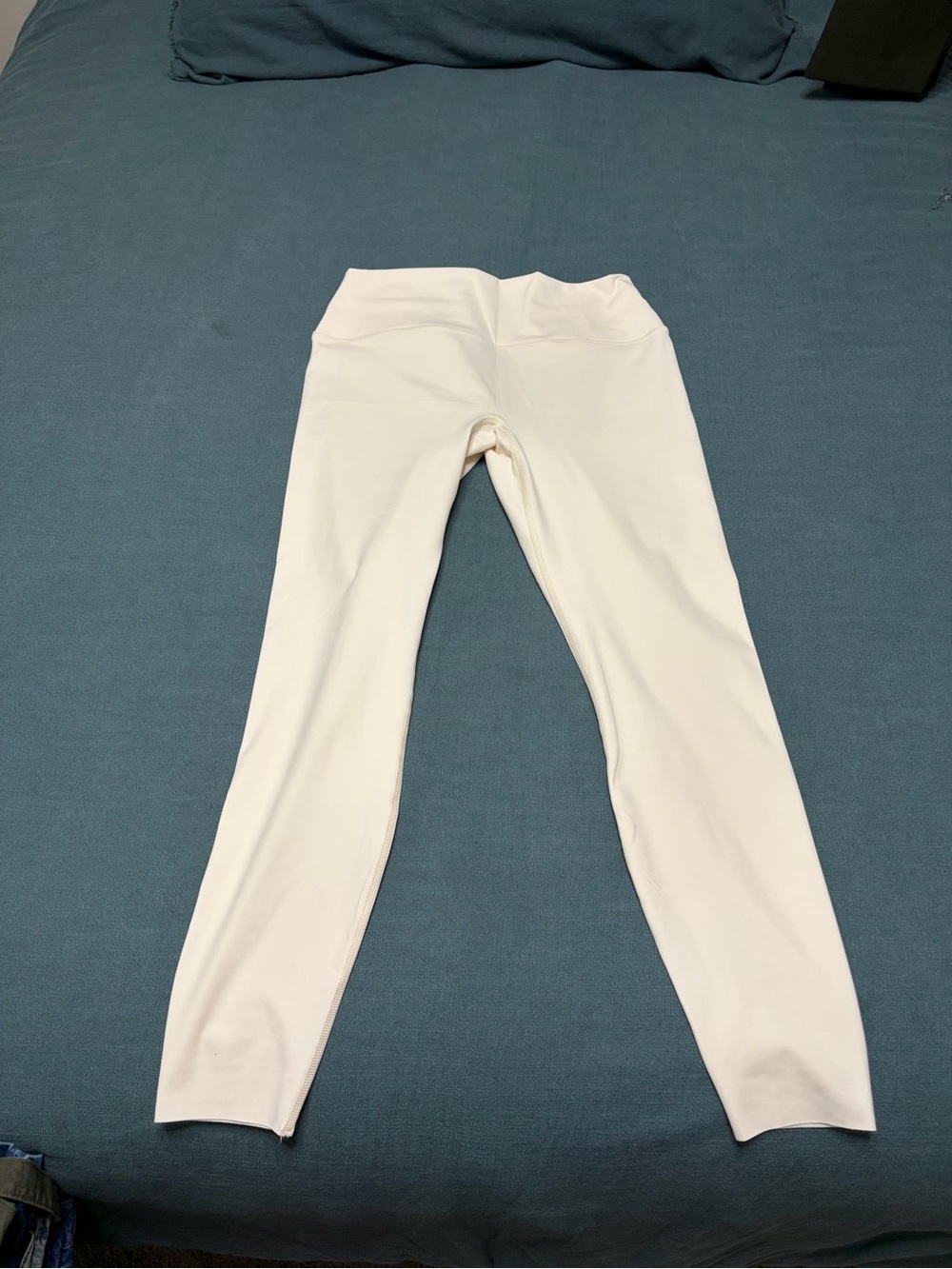 H&M White Stretch Leggings